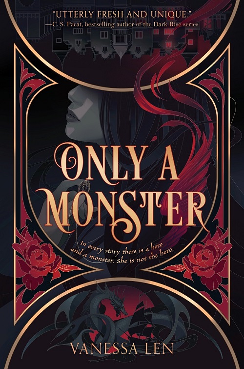 Book cover for Only a Monster by Vanessa Len