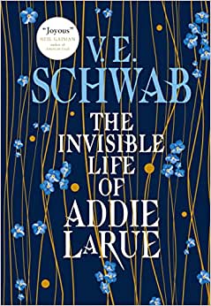 December 's read for 2022, Book cover for The Invisible Life of Addie LaRue
