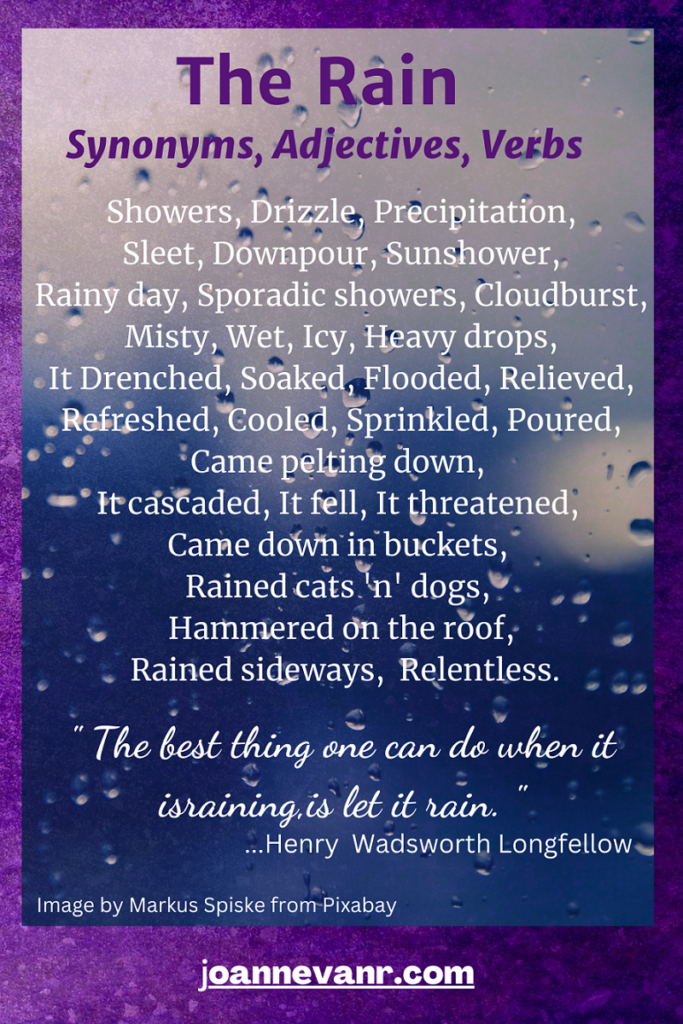 The-rain-list-of-synonyms